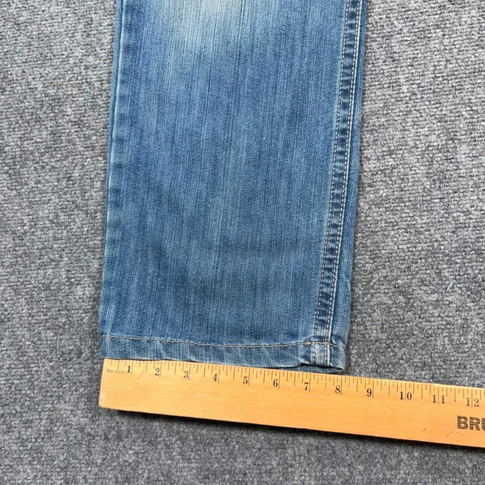 VTG Southpole Relaxed Straight Jeans Mens 34 Flap Pocket Y2K Faded Streetwear